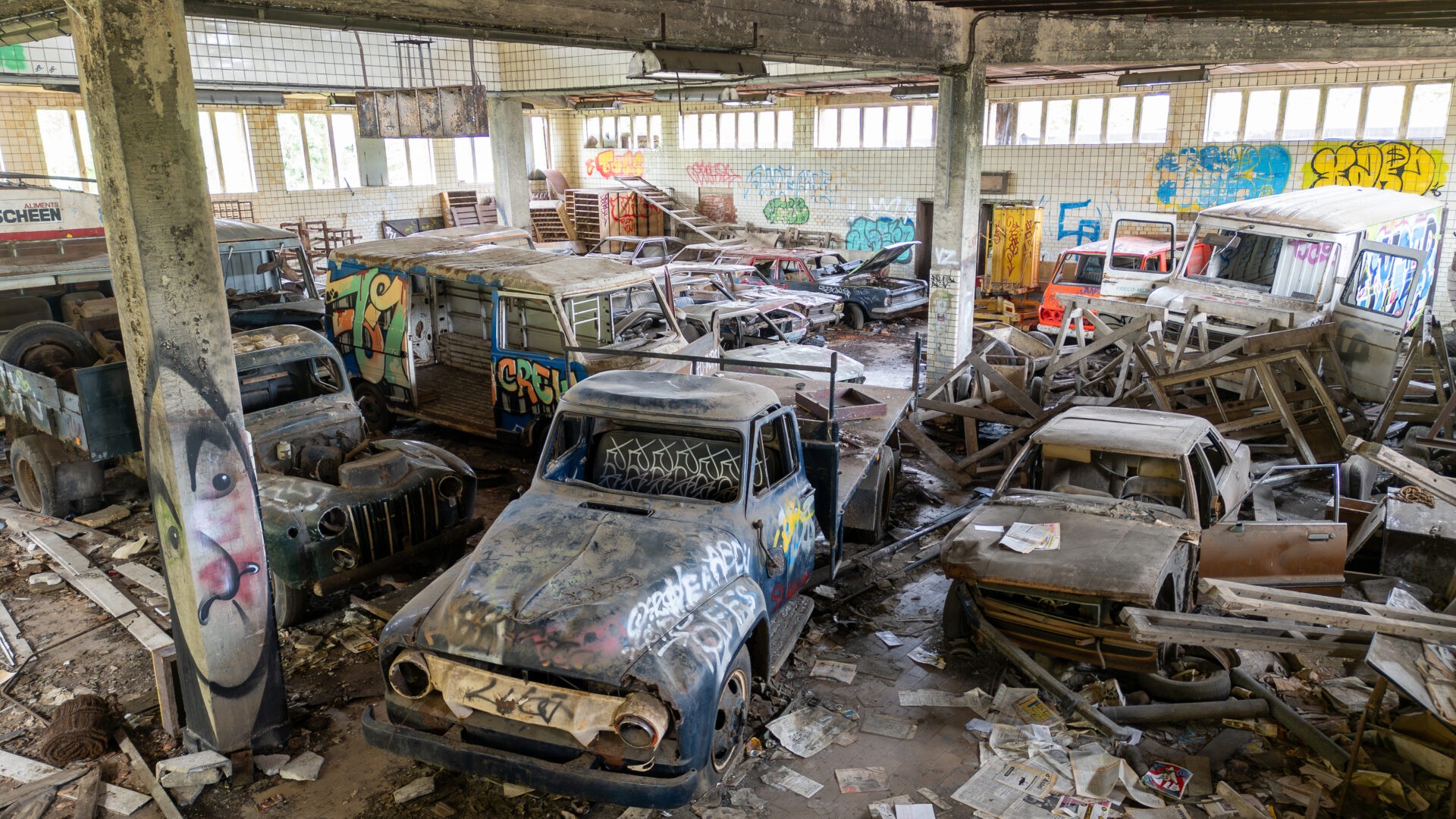 Die Ford-Werkstatt, ein Spot voller Geschichte