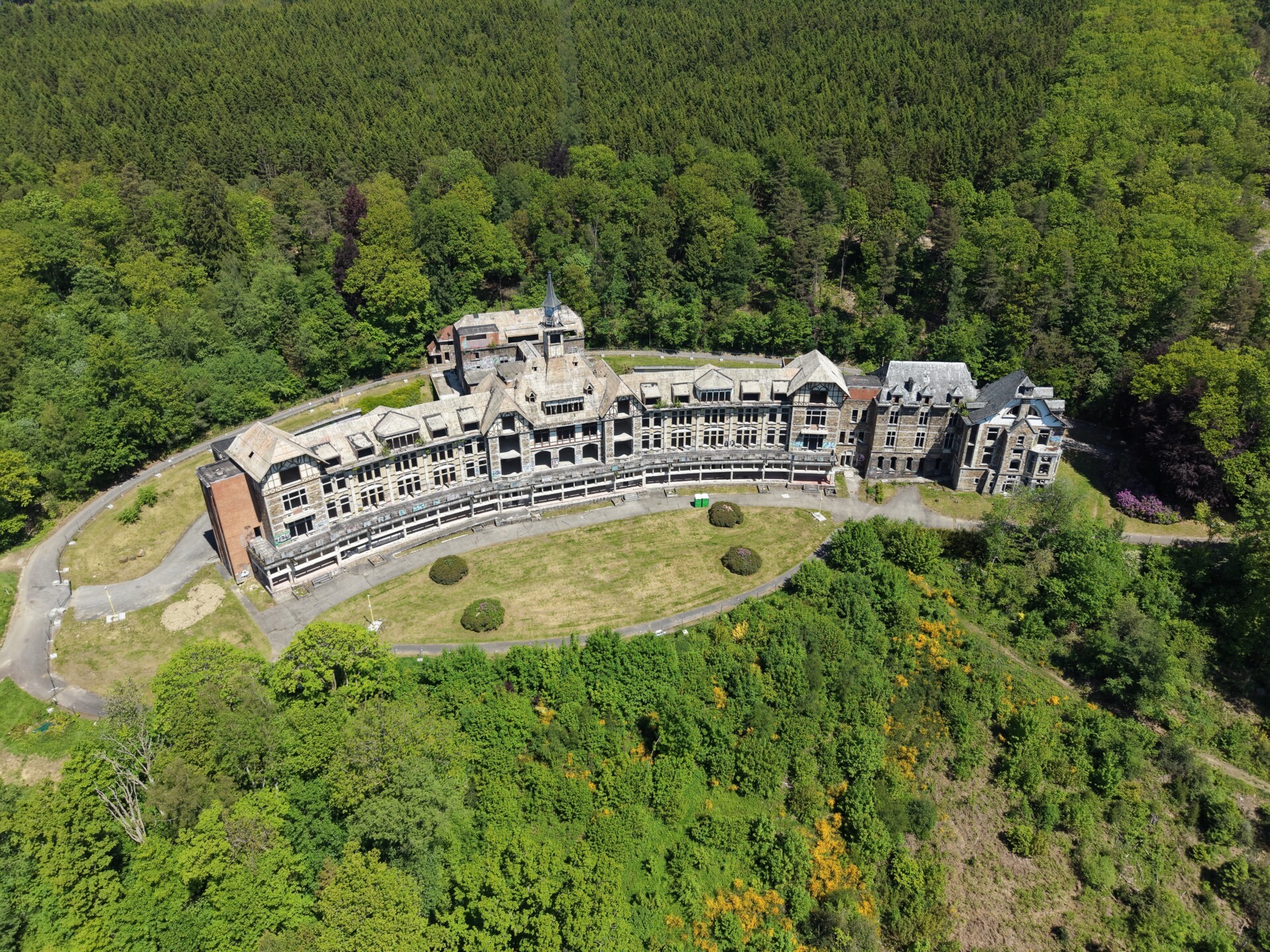Das Sanatorium de Borgoumont – Ein Ort zwischen Geschichte und Vergänglichkeit